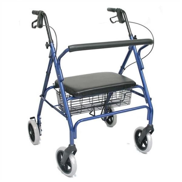Karman Healthcare Karman Healthcare R-4700-BL Heavy Duty Rollator-Blue R-4700-BL - main